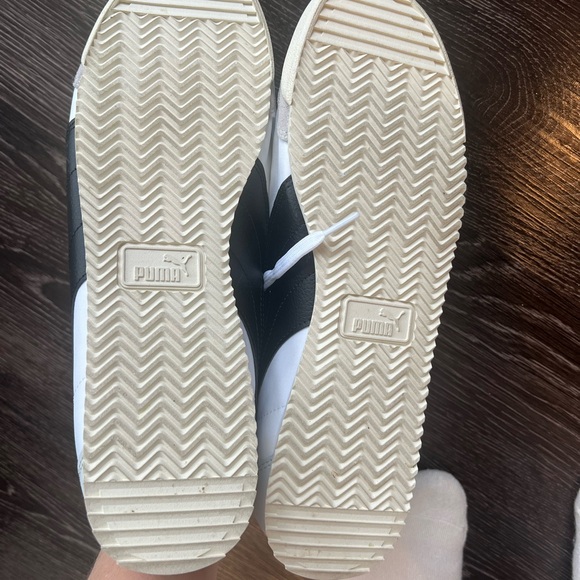 Puma White and Black SoftFoam Sneakers - Picture 3 of 3